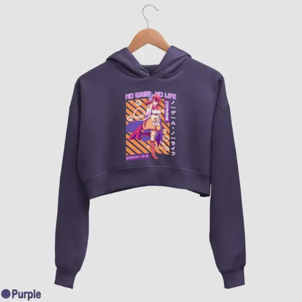 Stephanie Dola Women's Crop Hoodie - Image 15