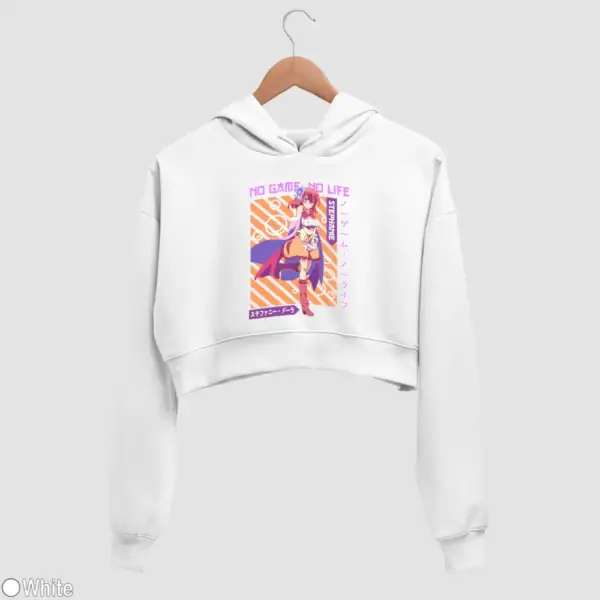 Stephanie Dola Women's Crop Hoodie - Image 18