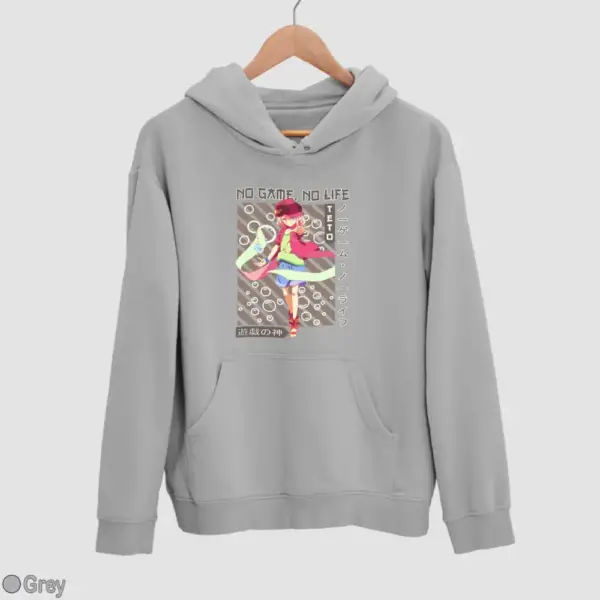 No Game, No Life, Tet Men's Hoodie - Image 8