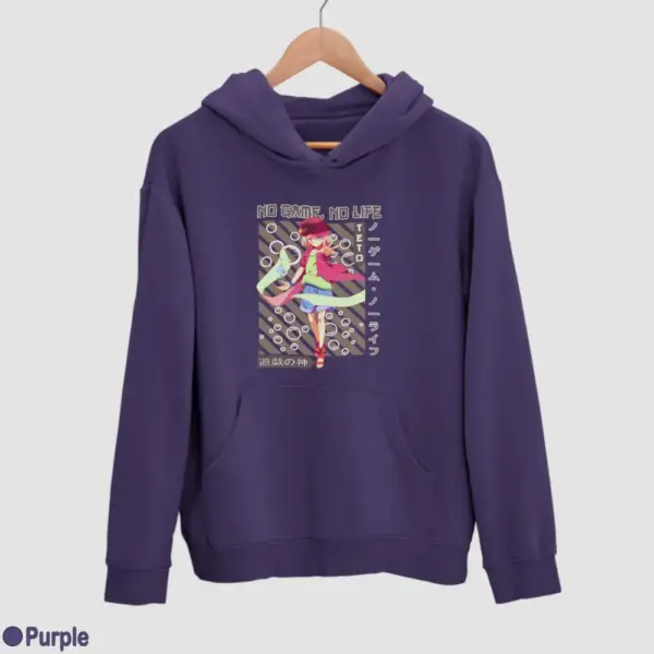 No Game, No Life, Tet Men's Hoodie - Image 15