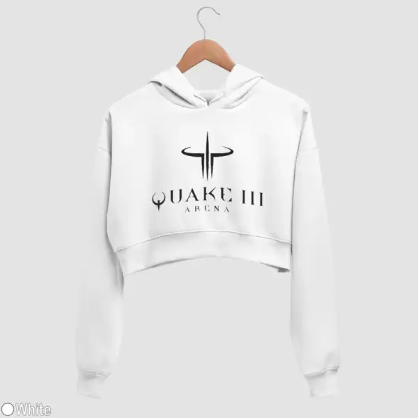 Quake III Arena Women's Crop Hoodie - Image 18