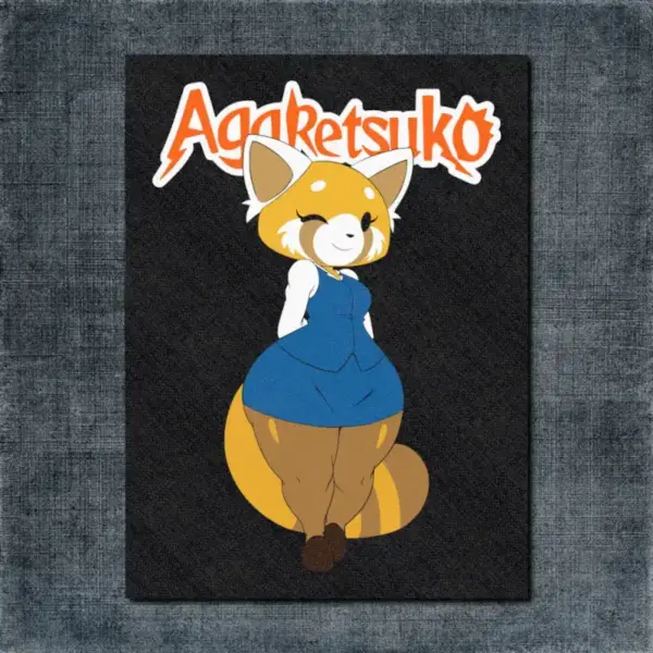 Red Panda Sanrio Back Patch