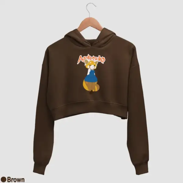 Red Panda Sanrio Women's Crop Hoodie - Image 4