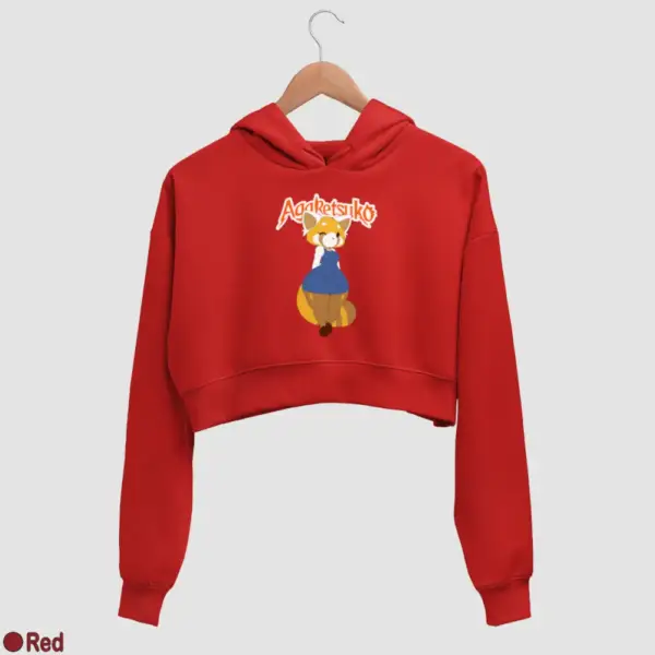 Red Panda Sanrio Women's Crop Hoodie - Image 16
