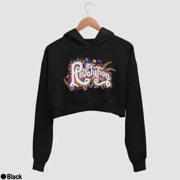 Revolution Women's Crop Hoodie - Image 2