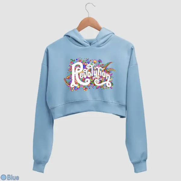 Revolution Women's Crop Hoodie - Image 3