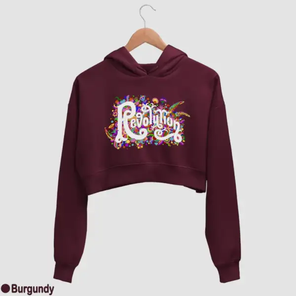 Revolution Women's Crop Hoodie - Image 5