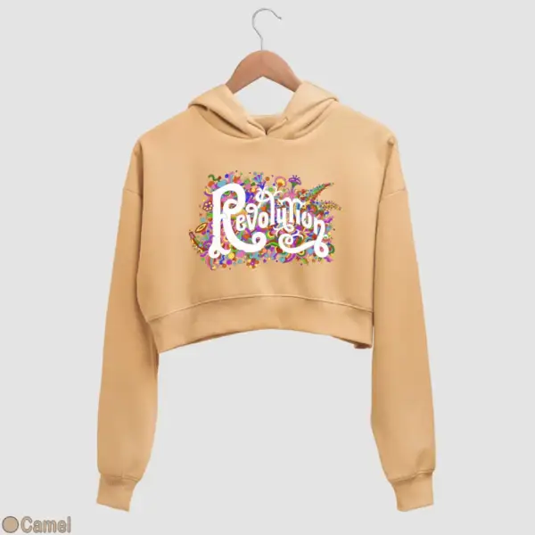 Revolution Women's Crop Hoodie - Image 6