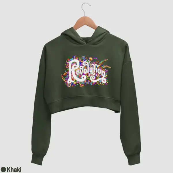 Revolution Women's Crop Hoodie - Image 10