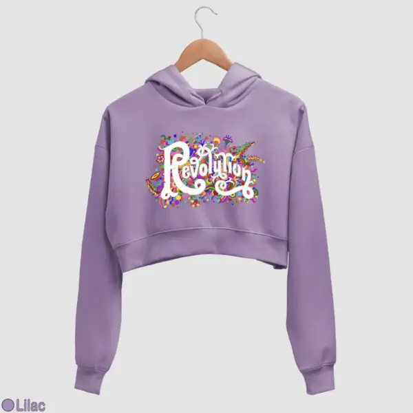 Revolution Women's Crop Hoodie - Image 11