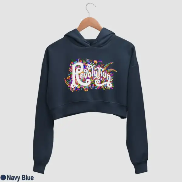 Revolution Women's Crop Hoodie - Image 12