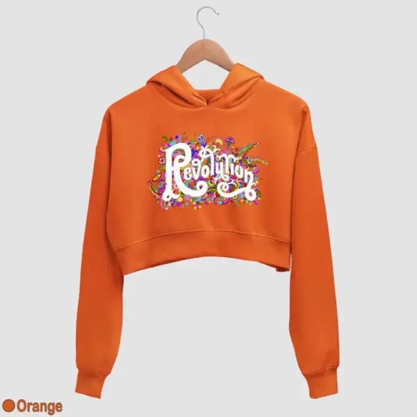 Revolution Women's Crop Hoodie - Image 13