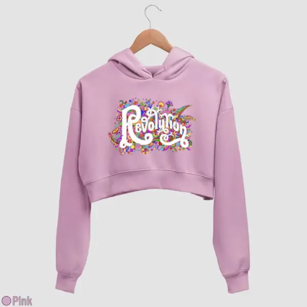Revolution Women's Crop Hoodie - Image 14