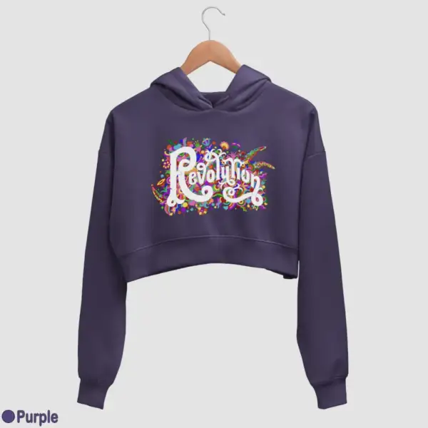 Revolution Women's Crop Hoodie - Image 16