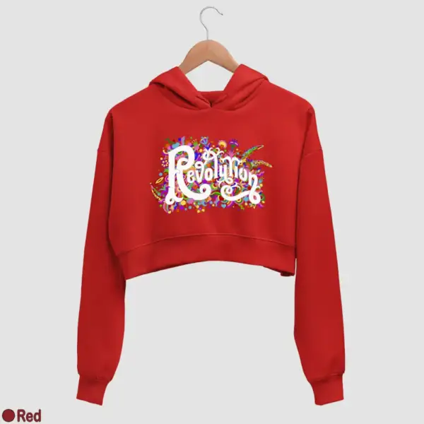 Revolution Women's Crop Hoodie - Image 17