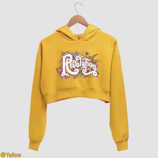 Revolution Women's Crop Hoodie - Image 19