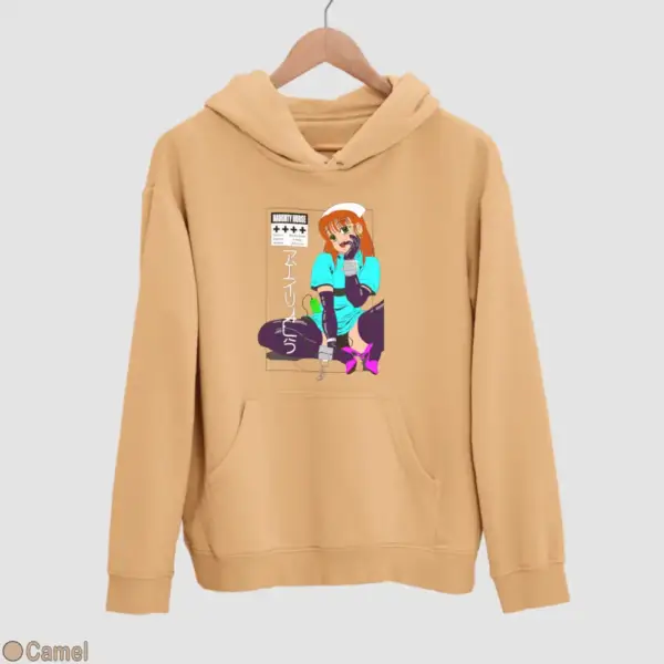 Senpai Naughty Nurse Men's Hoodie - Image 6
