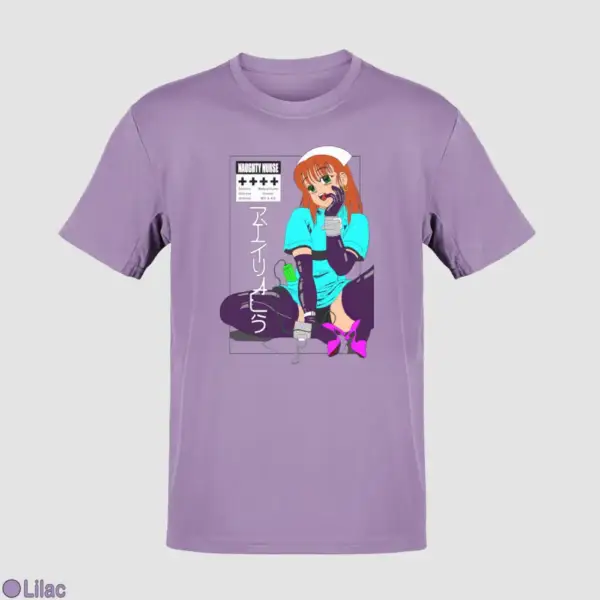 Senpai Naughty Nurse Men's T-Shirt - Image 11