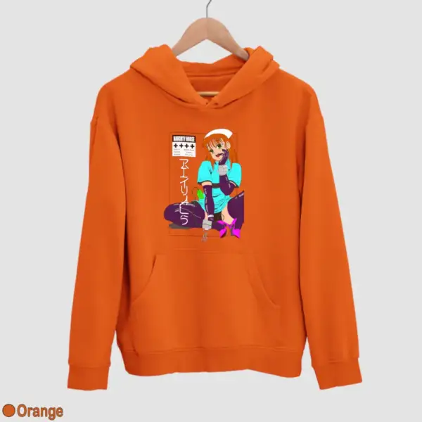 Senpai Naughty Nurse Men's Hoodie - Image 13