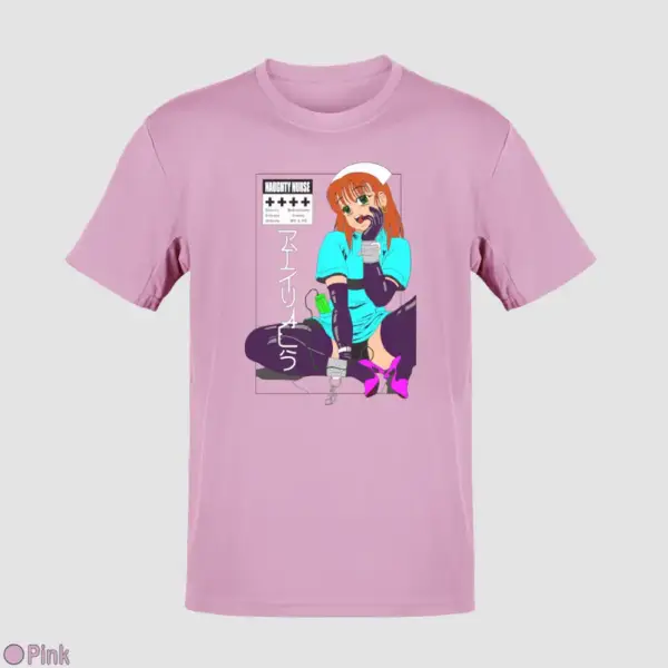 Senpai Naughty Nurse Men's T-Shirt - Image 13