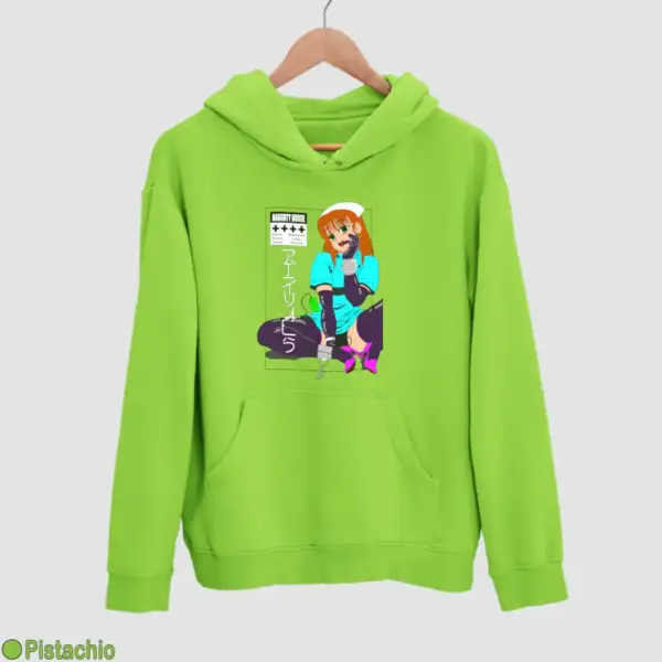 Senpai Naughty Nurse Men's Hoodie - Image 15