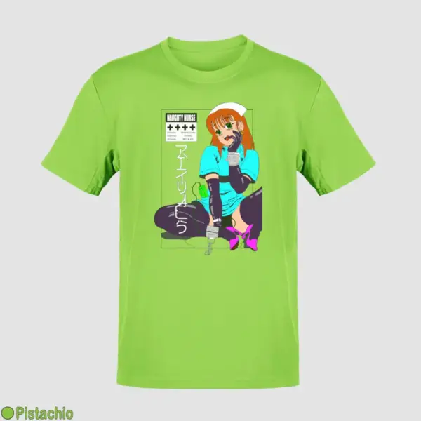 Senpai Naughty Nurse Men's T-Shirt - Image 14