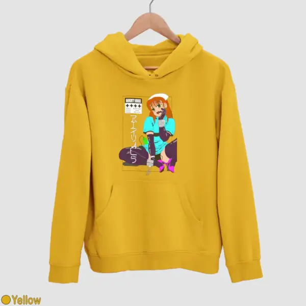 Senpai Naughty Nurse Men's Hoodie - Image 19