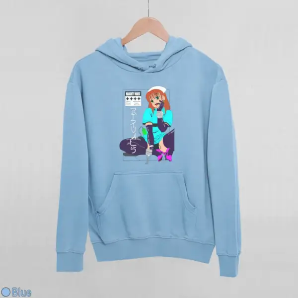 Senpai Naughty Nurse Women's Hoodie - Image 3