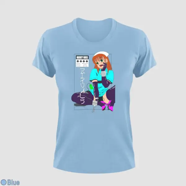 Senpai Naughty Nurse Women's T-Shirt - Image 3