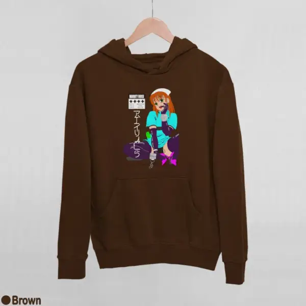 Senpai Naughty Nurse Women's Hoodie - Image 4
