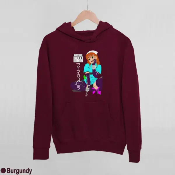 Senpai Naughty Nurse Women's Hoodie - Image 5