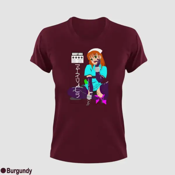 Senpai Naughty Nurse Women's T-Shirt - Image 4