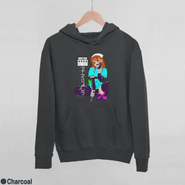 Senpai Naughty Nurse Women's Hoodie - Image 7