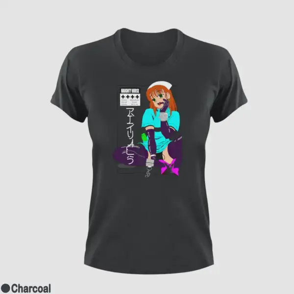 Senpai Naughty Nurse Women's T-Shirt - Image 5