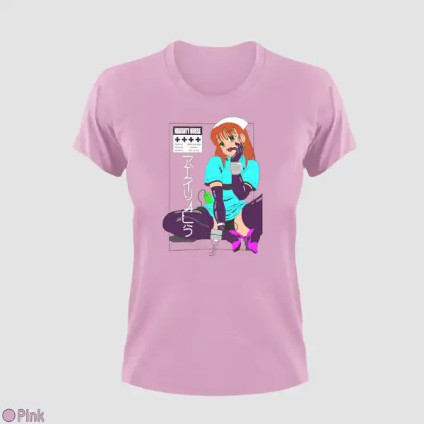 Senpai Naughty Nurse Women's T-Shirt - Image 10
