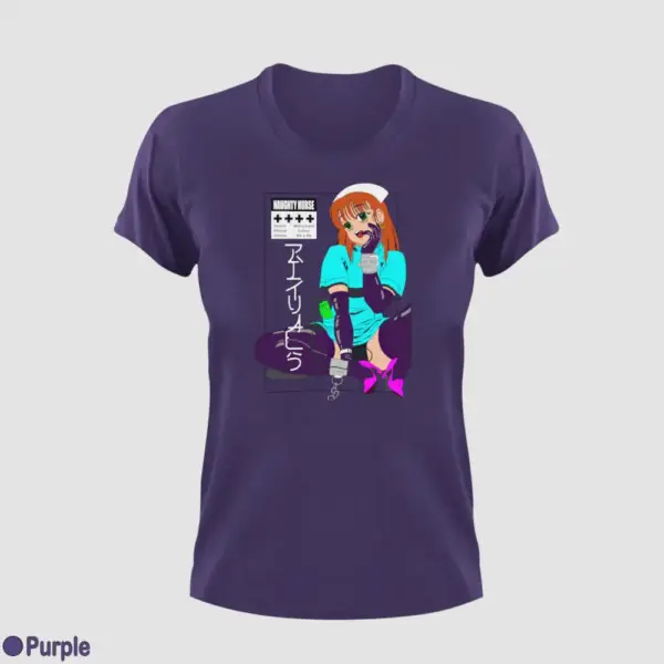Senpai Naughty Nurse Women's T-Shirt - Image 11