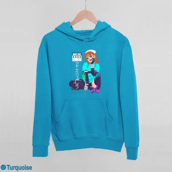 Senpai Naughty Nurse Women's Hoodie - Image 17