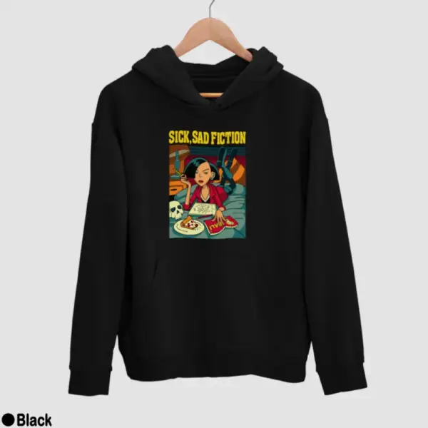 Sick, Sad Fiction Men's Hoodie - Image 2