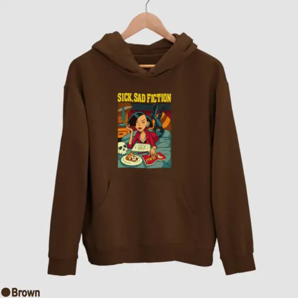 Sick, Sad Fiction Men's Hoodie - Image 4