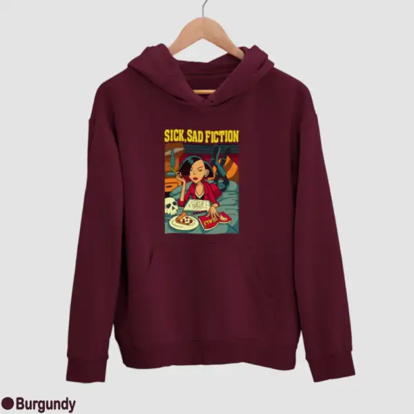 Sick, Sad Fiction Men's Hoodie - Image 5