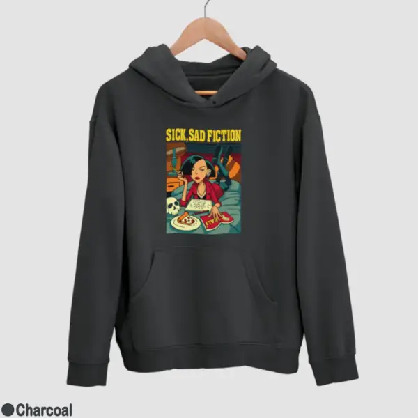 Sick, Sad Fiction Men's Hoodie - Image 7