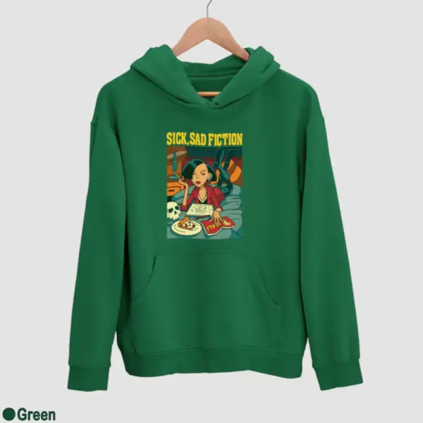 Sick, Sad Fiction Men's Hoodie - Image 8