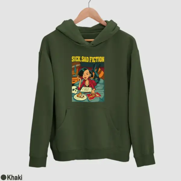 Sick, Sad Fiction Men's Hoodie - Image 10
