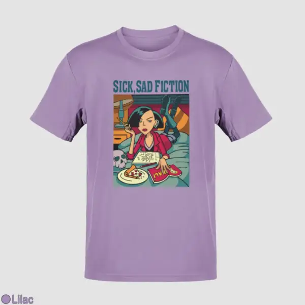 Sick, Sad Fiction Men's T-Shirt - Image 11
