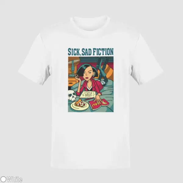Sick, Sad Fiction Men's T-Shirt - Image 18