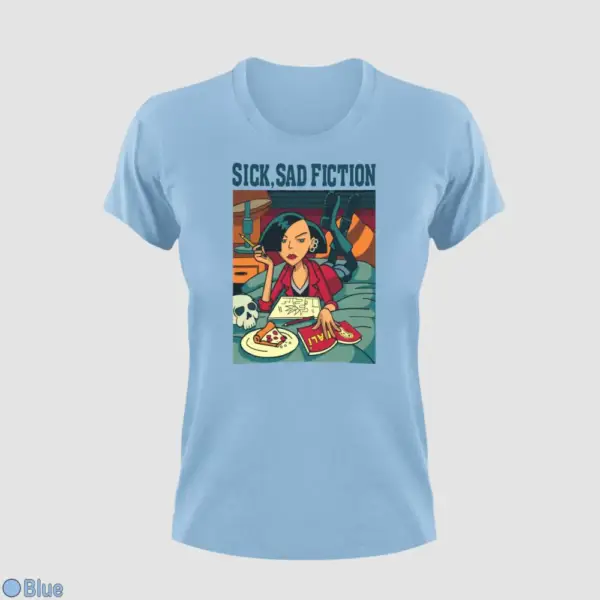Sick, Sad Fiction Women's T-Shirt - Image 2