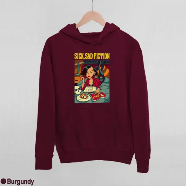 Sick, Sad Fiction Women's Hoodie - Image 5