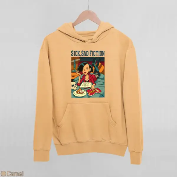 Sick, Sad Fiction Women's Hoodie - Image 6