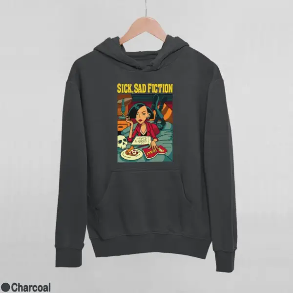 Sick, Sad Fiction Women's Hoodie - Image 7