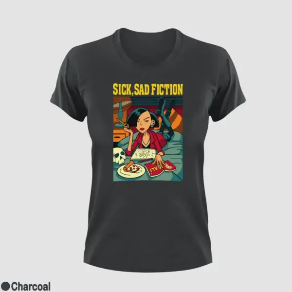 Sick, Sad Fiction Women's T-Shirt - Image 4